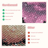 CEOVR Cherry Blossoms Diamond Painting Kits for Adults, Japanese Landscape Diamond Art Dots 5D Full Drill DIY Gem Art, Adult Crafts Kits Arts and Crafts, Wall Decor for Home Office 12x16in CEOVR