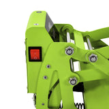 Heat Press Machine 9x12 Inch Clamshell Sublimation T Shirt Press, Multifunction Heat Press Transfer Machine for t Shirts, Bags, Mats, Puzzles,Garments,700W, Green SNKOURIN