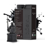 Inslogic Flexible 70A Resin 3D Printer Resin, 1KG 3D Printing Resin for Printing Soft and Flexible Items, Bendable and Not Brittle, Fast Curing 405nm UV Photopolymer Resin, 1KG Black Inslogic