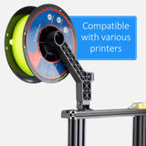 CREALITY Ender 3 Rotatable Filament Spool Holder Upgrade Built-in Bearing 3D Printer Bracket for Ender 3,Ender 3 V2,Ender 3 Pro,CR10,Ender 5,Ender 5 Pro,Ender 3 Neo,Ender 3 V2 Neo 3D Printers REDREX
