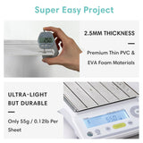 Commomy 10 Pcs 3D Peel and Stick Wood Wall Panels for Walls -11.8"x11.8" Ultralight Thin PVC 3D Faux Wood Panels Peel and Stick Shiplap Planks for Living Room,Accent Wall Decor Farmhouse Fall Decor Commomy