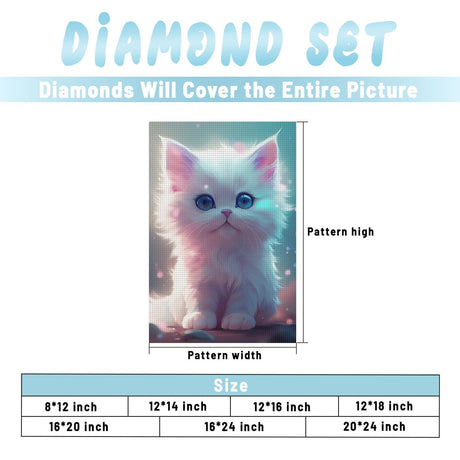 GeRRiT DIY Unicorn Diamonds Painting - Animal Diamond Art Kit - Colorful Full Round Drill Gem Art Kits - for Wall Decor Room Decor Gift 12 * 14 inch GerRit