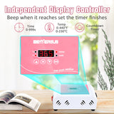 BetterSub 2in1 Combo Mini Portable Hat Press Heat Press Machine for Caps, T-Shirts, Bags, Handheld Easy Press for Vinyl, Sublimation, Heat Transfer Projects (Pink) BetterSub