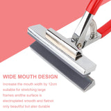 Rongon Canvas Stretching Plier Professional Canvas Pliers Canvas Stretcher Bars with Padded Spring Return Handle Draw Painting Tool for Stretching Clamp Art Oil Painting Canvas Rongon