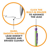 BIC Variety Pack, Assorted Sizes, 0.5mm, 0.7mm, 0.9mm, 60-Count, Refillable Design for Long-Lasting Use BIC