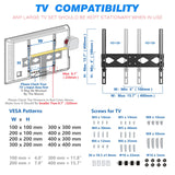 Rfiver Universal Table Top TV Stand TV Base Replacement for Most 27 30 32 39 40 42 43 49 50 55 60 Inch LCD LED Plasma Flat Screen TVs, Vesa Mount Holds up to 88 lbs, Height Adjustable Rfiver