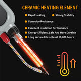 PNECK Automatic Soldering Gun Kit, 100W/120W Dual Power Soldering Iron Kit with Ceramic Heater, 5 Tips, Pump, flux, Tweezers for Electronics Welding Repair DIY PNECK