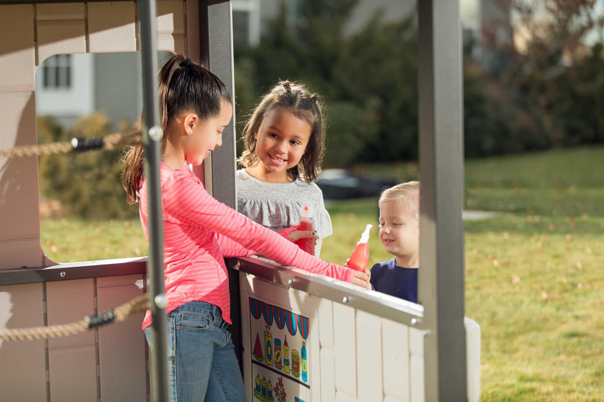 Lifetime Adventure Tunnel Swing Set Playset Lifetime