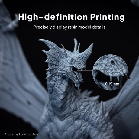 ELEGOO Saturn 4 Ultra 16K Resin 3D Printer with 10" 16K Mono LCD and Flip-up Lid, Smart Tank Heating at 30?, 150mm/h High Speed Printing, Large Printing Size of 8.33x4.66x8.66 Inches ELEGOO