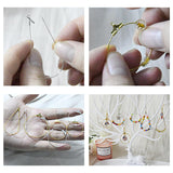 XKCWXY 483Pcs Earring Making Kit with Beading Hoop Earring Finding Component Accessories,Earring Hooks,Jump Rings,Earring Backs for Jewelry Making DIY Craft XKCWXY