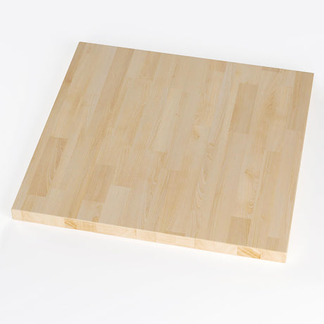 Butcher Block Countertop Solid Wood Table Top Birch Countertop Cutting Board for DIY Wood Desk Top Washer Dryer Counter Top Butcher Block Work Bench Top for Office Desk，Unfinished Tops 24 x 25x 1.5 in RKVPCNE
