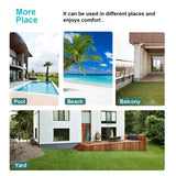 3-Piece Acacia Wood Patio Bistro Set Patio Furniture Outdoor Chat Conversation Table Chair Set Outdoor Wood Chat Set with Water Resistant Cushions and Coffee Table Chairs for Beach Backyard Garden FDW