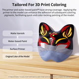 ANYCUBIC 3D Printer Accessories, Multifunctional 3D Models Painting Set with Acrylic Paint kit 5 Colors, Primer, Topcoat, and Painting Tools, Miniatures Painting for 3D Printing Enthusiasts ANYCUBIC