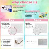 WEMEON Bookshelf Paint by Numbers for Adults - Gothic Themed Adult Paint by Number Kits with Brushes Acrylic Paints, Relaxing Stress Relief Hobby for Beginners, Teens, Artists, 16"x20" Canvas WEMEON