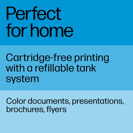 HP Smart-Tank 5000 Wireless All-in-One Ink-Tank Printer with up to 2 years of ink included, mobile print, scan, copy, white, 17.11 x 14.23 x 6.19 HP