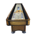 Playcraft Georgetown Honey 12 Foot Shuffleboard Table Playcraft
