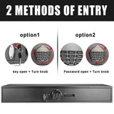 Heavy-duty Under Bed Safe, Rapid Gun Storage Safe Drawer Safe for AR Rifle Ammo Pistol Accessories for Home and Vehicle LANGGER V