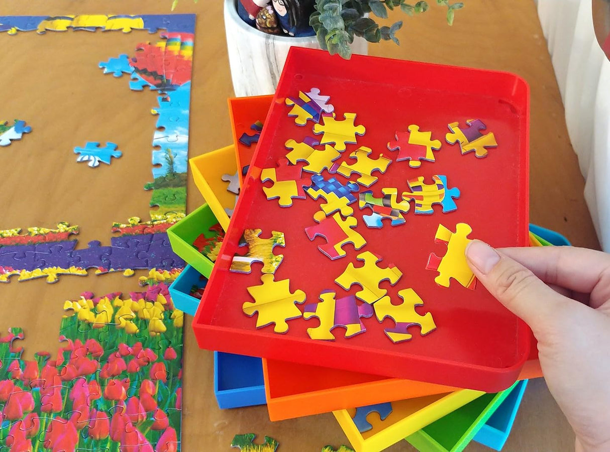 RoseArt - Sort N'Stack Puzzle Sorter for Adults RoseArt