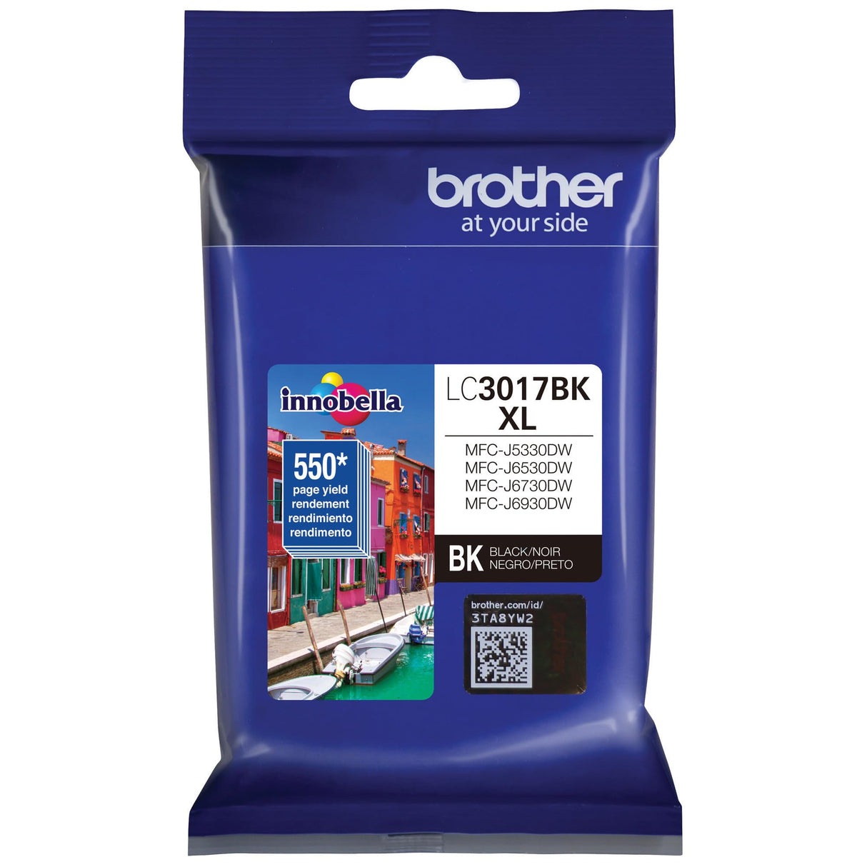 Brother LC3017BK High Yield Black Ink Cartridge Brother