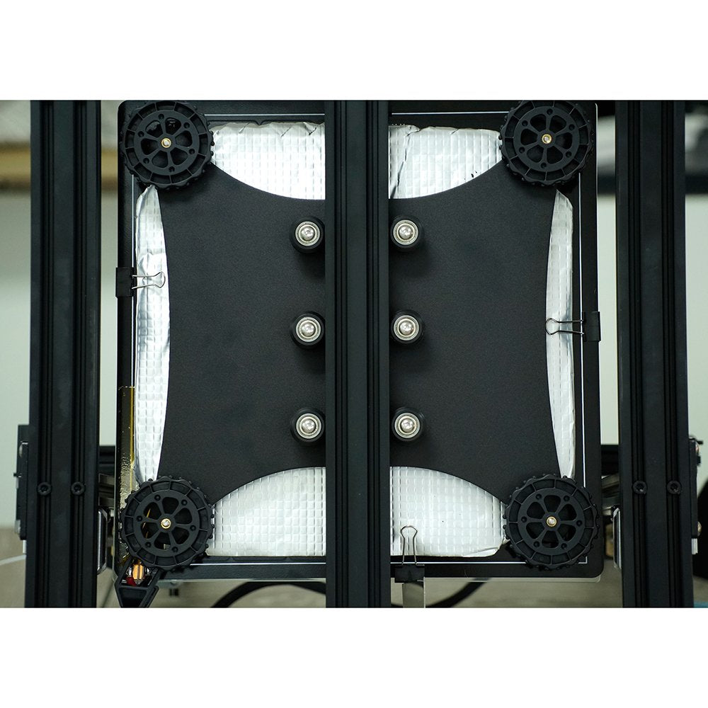 FYSETC 2pcs 3D Printer Insulation Heated Bed Lightweight Foam Foil: 12" x 12" x 0.3" CR10 Build Plate Insulation Mat Self-Adhesive Hotbed Thermal Pad for CR-10/ 10S/ Ender 3 Max Reprap Taz6-300mm FYSETC