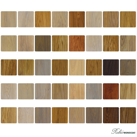 Rubio Monocoat Wood Stain & Finish Sample - Silver Grey | Oil Plus Part A | Quick-Dry, Eco-Friendly Linseed Wood Oil for Indoor Use | Ideal for Sampling Oil Plus 2C & Touch Ups | 20 mL Rubio Monocoat