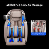 Titan 4D Ultima | Black | Massage Chair | Full Body Air Bag Massage | Zero Gravity Reclining | SL-Track 4D Massage | Foot Roller | Touchscreen Controller | Space Saving Technology Titan