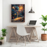 Diamond Painting Kits for Adults, Planets Diamond Art Kit for Adults Beginner, DIY Full Drill Space Universe Diamond Dots Paintings with Gem Art and Crafts for Adult Home Decor 11.8x15.7 in Shouruihua