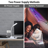 MiOYOOW Soldering Practice Kit LED Desk Lamp with Adjustable Brightness, DIY Electronic Soldering Project Kits Rechargeable Gooseneck Table Light for College High School Education or Home Office Use MiOYOOW