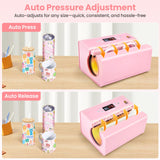 Whubefy Auto Tumbler Heat Press Machine, 20 Oz 30oz 16oz Sublimation Tumblers Press 10-15oz Coffee Mug Press with Sublimation Paper Heat Tape & Gloves, Automatic Cup Press Machine for 2.9-3.34inch Whubefy