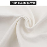 OKBA 10 pcs Sublimation Tote Bags,polyester tote bags for sublimation, blank canvas tote bags for DIY Crafting and Decorating (10, Black/White) OKBA