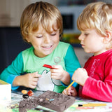 Gemstone Dig Kit, 16 Real Gem Stones and Crystals Excavation Kit, STEM Educational Toys Science Kit for Kids 5-7 8-12, Easter Basket Stuffers Gifts for Boys Girls DoDoMagxanadu