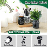 Mini Mason Jar Centerpiece Table Decorations for Farmhouse Coffee Table Dining Table Decor Tiered Tray Jar with Lids for Kitchen Living Room Set of 3 Nefelibata