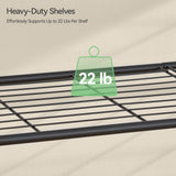 Nunsino Shoe Rack, Metal Shoe Organizer, 8 Tier Garage Shoe Rack Max Holds 40 Pairs,Shoe Storage Shelf for Closet,Entryway, Black Nunsino