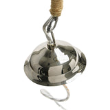 Creative Co-Op Glass and Mango Wood Ceiling Pendant Light Creative Co-Op