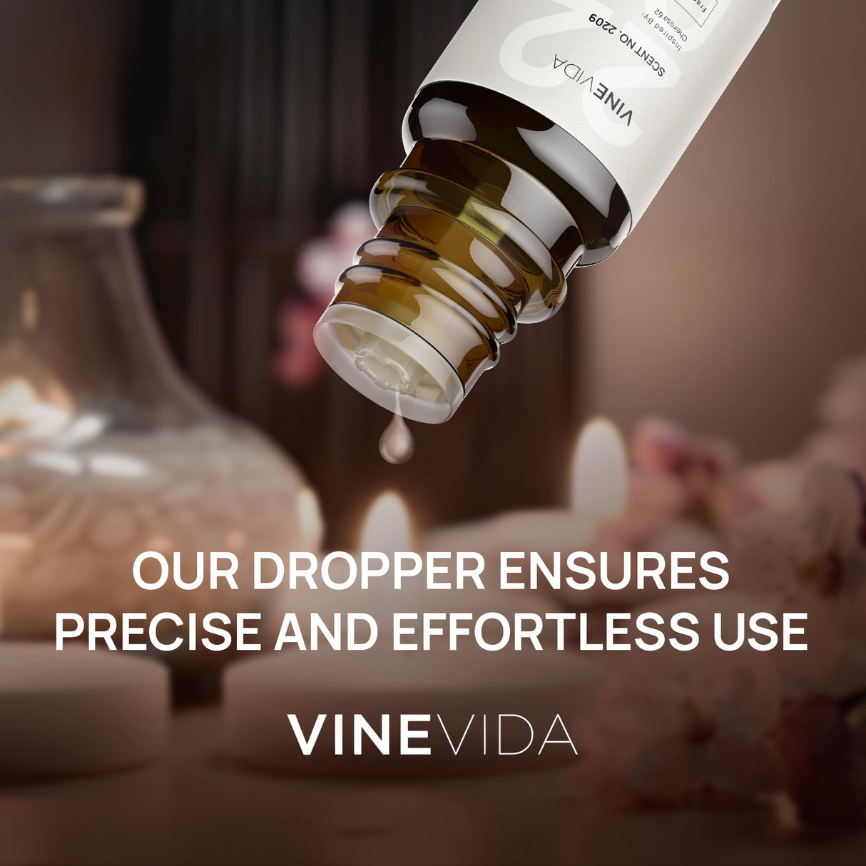 VINEVIDA [Set of 8] Winter Scents for Candle Making, Made in USA Candle Fragrance Oil, Soap Making Essential Oils, Diffuser Oil Scents VINEVIDA