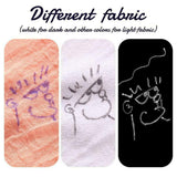 Heat Erasable Fabric White Marking Pens with 20 Refills for Tailors Sewing and Quilting Dressmaking, White Heat Erase Pens of Fabrics. iHMeiju