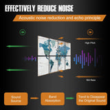 YPY Soundproof Wall Panels Acoustic Padding: Sound Proof Panel Acoustic Treatment for Studio Office Home 12" x 16" 8 Pack YPY