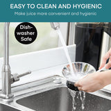 Juicer Machines, Juilist 3" Wide Mouth Juicer Extractor Max Power 800W, for Vegetable and Fruit with 3-Speed Setting, 400W Motor, Easy to Clean Juilist