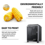 AICOPYTO ABS Filament 1.75mm, 3D Printer Filament Dimensional Accuracy +/- 0.02mm, 1KG Cardboard Spool (2.2 lbs) 3D Printing Filament Fits for Most FDM 3D Printers - ABS Black AICOPYTO