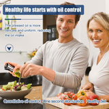 Oil Sprayer for Cooking,200ML Olive Oil Sprayer Mister Bottle,Avocado Oil Dispenser for Kitchen,Kitchen Essentials Water Spray Bottle,Kitchen Gadgets Canola Oil Spray for BBQ, Baking, Air Fryer SAINSWIN