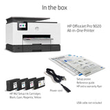 HP Officejet Pro 9020 All-in-One Colour Inkjet Printer 1MR78A USB Wireless (Renewed) HP