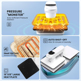 Heat Press Machine, Large Heat Press Digital Control Heat Transfer Machine for T Shirts AKEYDIY