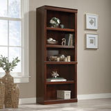 Realspace® 72"H 5-Shelf Bookcase, Mulled Cherry Realspace