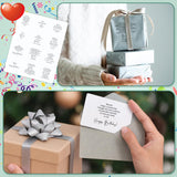 Watersay 240 Pcs Birthday Selection Peelable Stickers for Birthday Card Making Peelable Stickers for Adults Verses and Sentiments DIY Card Making Accessories Decoration Watersay