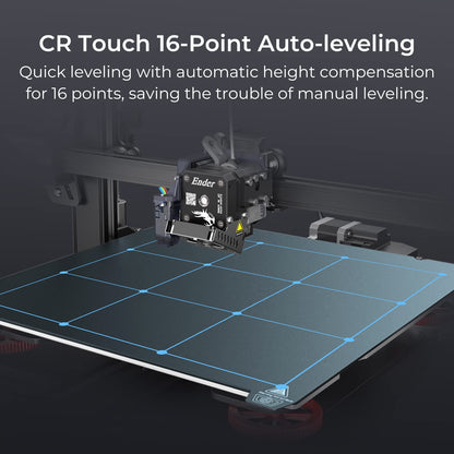 Creality Ender 3 S1 Plus 3D Printer with CR Touch Auto-Leveling Sprite Direct Extruder High-Precision Dual Z-axis Ender 3D Printers Large Print Size 11.81x11.81x11.81inch - WoodArtSupply