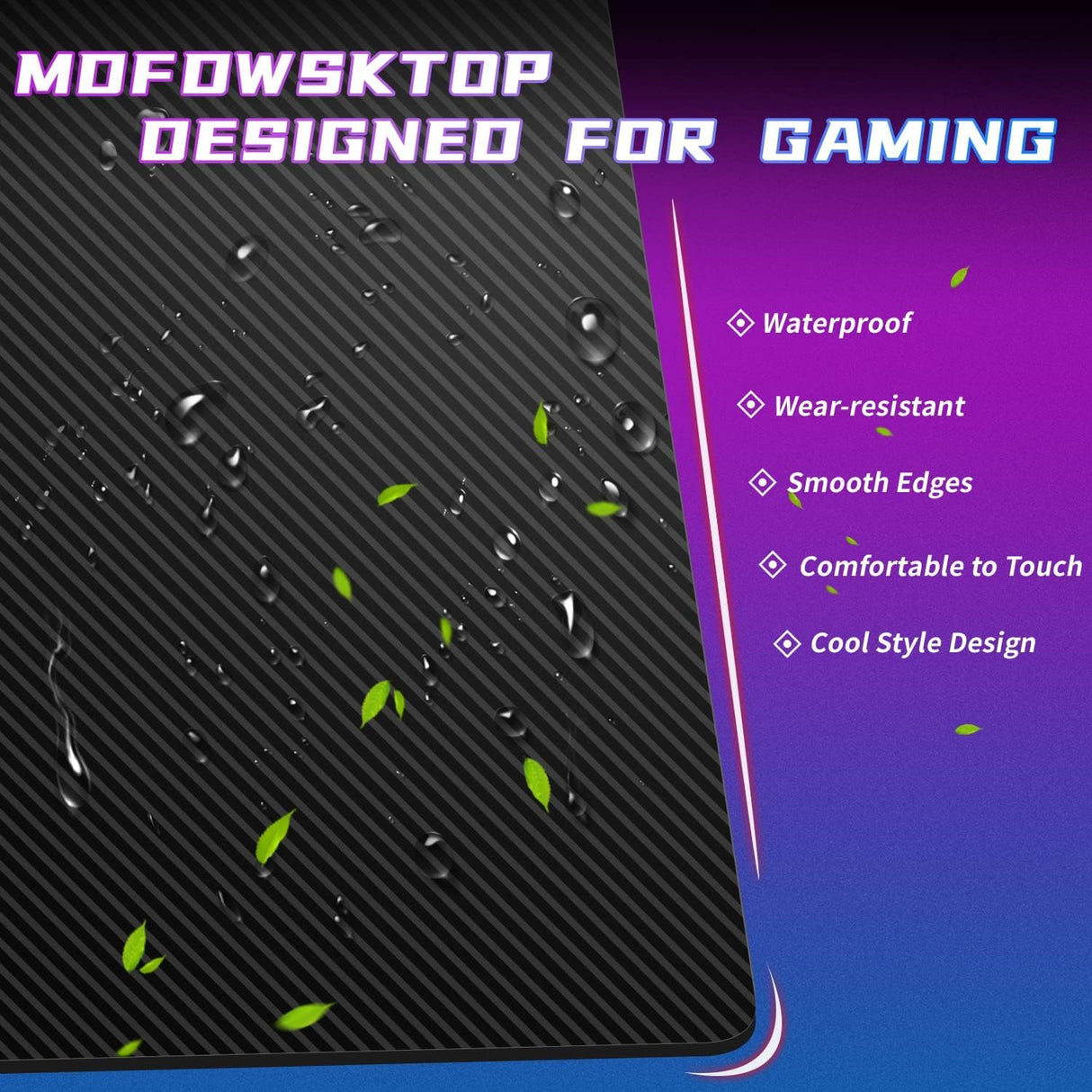 XXkseh 39 Inch Gaming Desk Z-Shaped Computer Gaming Workstation with Headset Hook Home Office Desk, Ergonomic Small Gaming Table and Small Desk with Footbed, MDF Desktop and Metal Frame, Red XXkseh