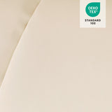 MCombo Oversized Power Lift Recliner Chair with Extended Footrest for Elderly People, Faux Leather R7289 (Cream White, Oversize) MCombo