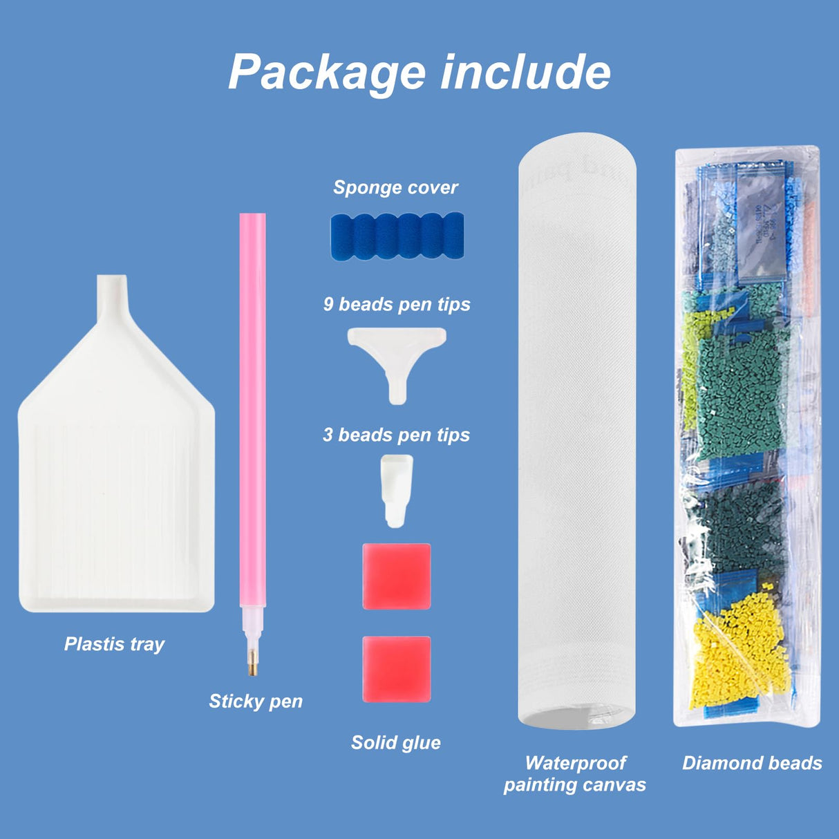 Stalente Diamond Painting Kits for Adults, 5D DIY Diamond Art Kits for Beginners Round Full Drill Diamond Painting for Home Wall Decoration Gift 12×16inch, Butterfly Lady Stalente