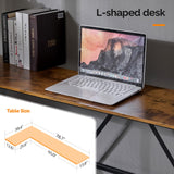 VINGLI Twin Metal Loft Bed Frame with L-Shaped Desk, Charging Station, LED Lights, Storage Shelve & Drawers, Safety Guardrail & Ladder, Bunk Bed for Kids, Teens & Adults, No Box Spring Needed, Black VINGLI