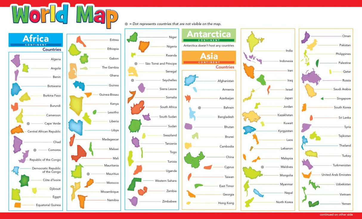 MasterPieces 60 Piece Educational Jigsaw Puzzle for Kids - World Map - 16.5"x12.75" Masterpieces